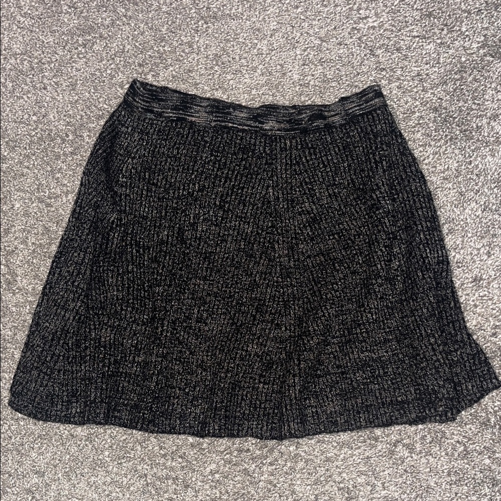 Adrienne Vittadini Charcoal Mini Skirt